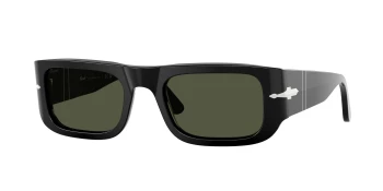 Persol PO3362S style-color 95/31 Black / Green Lens
