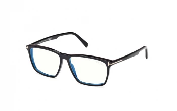 Tom Ford FT5959-B style-color 001 Shiny Black / Shiny Black