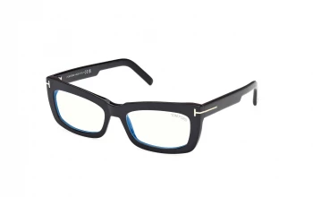 Tom Ford FT5966-B style-color 001 Shiny Black / Shiny Black