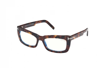 Tom Ford FT5966-B style-color 052 Dark Havana / Dark Havana