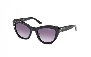 Guess By Marciano GM00016 style-color 01B Shiny Black / Shiny Black / gradient smoke gradient smoke Lens