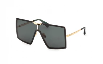 Max Mara MM0117 Miller style-color 30N Shiny Deep Gold / Shiny Deep Gold / green green Lens