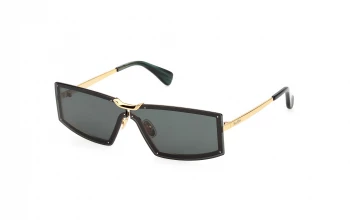 Max Mara MM0118 MILLER1 style-color 30N Shiny Deep Gold / Shiny Deep Gold / green green Lens