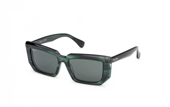 Max Mara MM0126 GLIMPSE7 style-color 98N Dark Green / Striped / Dark Green / Striped / green green Lens