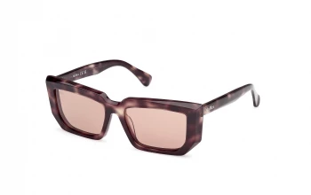 Max Mara MM0126 GLIMPSE7 style-color 55E Dark Havana / Dark Havana / brown brown Lens