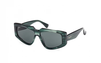 Max Mara MM0125 GLIMPSE6 style-color 98N Dark Green / Striped / Dark Green / Striped / green green Lens