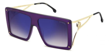 Carrera CA UNICA/SE style-color B3V Violet 3V V / KM GREY MIRROR SHADED M Lens