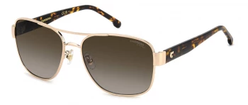 CARRERA 3042/S style-color 06J Gold Havn 6J G / HA BROWN SHADED A Lens
