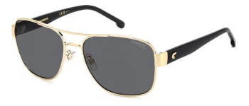 CARRERA 3042/S style-color Rhl Gold Blck_ HL G / M9 GREY POLARIZED 9 Lens