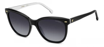 CARRERA 3043/S style-color 80S Blackwhte 0S B / 9O DARK GREY SHADED O Lens
