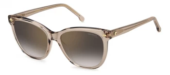 CARRERA 3043/S style-color Fwm Nude WM N / FQ GREY SHADED GOLD MIRROR Q Lens