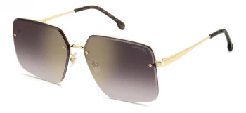 CARRERA 3044/S style-color 0NR Gldbrwhvn NR G / YK GOLD MIRROR ON BURGUNDY SHADED K Lens