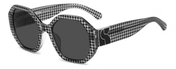 Kate Spade KS FLYNNIE/G/S style-color 1EI Blkpttgr EI B / IR GREY R Lens