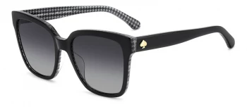 Kate Spade KS KIYA 2/G/S style-color Tay Bkpttrwht AY B / WJ GREY SHADED POLARIZED J Lens