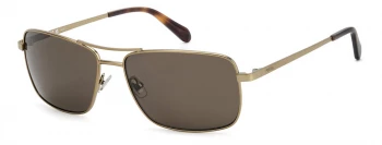 Fossil FOS 3161/G/S style-color Oun Ant Gold A UN A / 70 BROWN Lens