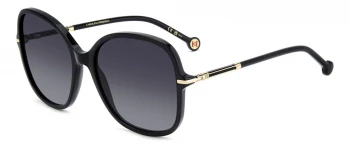 Carolina Herrera HER 0269/S style-color 807 Black 07 B / 9O DARK GREY SHADED O Lens