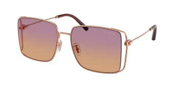 Coach HC7174D CW429 0HC7174D style-color 933178 Shiny Rose Gold / Sunset Peach Gradient Lens