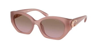 Coach HC8407U CW194 0HC8407U style-color 583914 Milky Buff / Brown Rose Gradient Lens