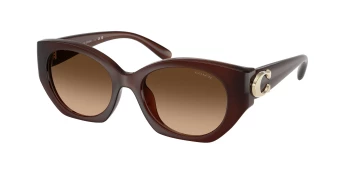 Coach HC8407U CW194 0HC8407U style-color 584174 Milky Hazelnut / Brown Gradient Lens