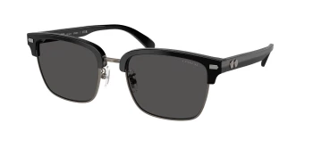 Coach HC8412 CW406 0HC8412 style-color 500287 Gunmetal / Black / Grey Solid Lens