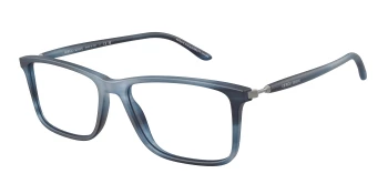 Giorgio Armani AR7261 style-color 6165 Matte Stripped Blue