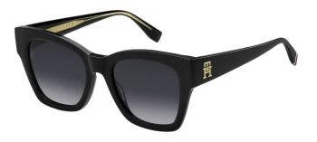 Tommy Hilfiger TH 2156/S style-color 807 Black 07 B / 9O DARK GREY SHADED O Lens