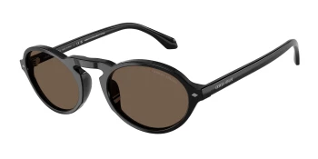 Giorgio Armani AR8219U style-color 58758T Black / Dark Brown Lens