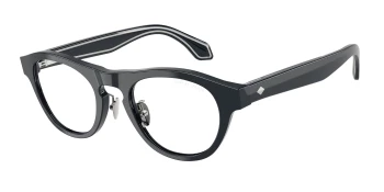 Giorgio Armani AR8225 style-color 61571W Solid Dark Blue / Clear Lens