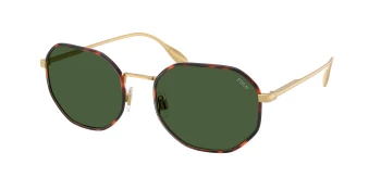 Polo PH3157 style-color 947771 Semishiny Gold / Bottle Green Lens