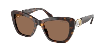 Swarovski SK6018 style-color 100273 Havana / Dark Brown Lens