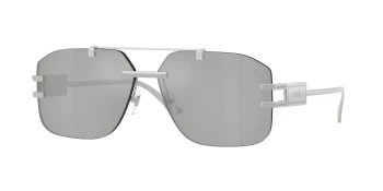 Versace VE2275 style-color 10008V Silver / Clear Mirror Silver 80 Lens