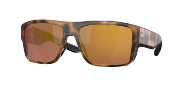 Costa Del Mar 6S9116 TAXMAN 06S9116 style-color 911609 Matte Tortoise / Gold Mirror Lightwave Glass Lens