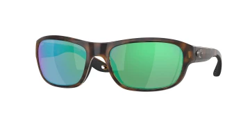 Costa Del Mar 6S9119 CLIPPERTON 06S9119 style-color 911908 Tortoise / Green Mirror Lightwave Glass Lens
