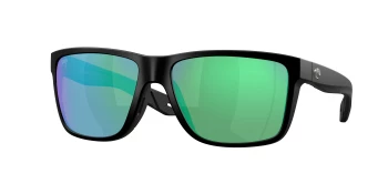 Costa Del Mar 6S9120 BROADBILL II 06S9120 style-color 912002 Matte Black / Green Mirror Lightwave Glass Lens