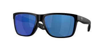 Costa Del Mar 6S9120 BROADBILL II 06S9120 style-color 912006 Matte Black / Blue Mirror Polycarbonate Lens