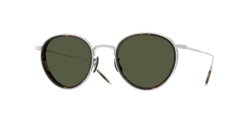 Oliver Peoples OV1318ST TK-8 SUN 0OV1318ST style-color 527652 18k White Gold Plated / G-15 Lens