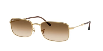 Ray-Ban RB3746 style-color 001/51 Arista Gold / Clear Gradient Brown Lens