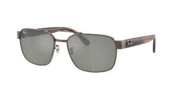 Ray-Ban RB3751 style-color 925940 Copper / Green Mirror Silver Lens