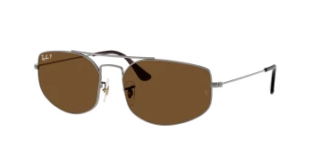 Ray-Ban RB3845 EXPLORER 5 0RB3845 style-color 004/57 Gunmetal / B-15 Brown Lens