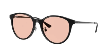 Ray-Ban RB4334D style-color 601/5 Black / Light Pink Lens