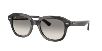 Ray-Ban RB4398F ERIK 0RB4398F style-color 140432 Striped Grey / Clear Gradient Grey Lens