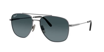 Ray-Ban RB8097 WILLIAM TITANIUM 0RB8097 style-color 165/S3 Gunmetal / Blue Gradient Lens