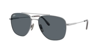 Ray-Ban RB8097 WILLIAM TITANIUM 0RB8097 style-color 9209R5 Silver / Blue Lens