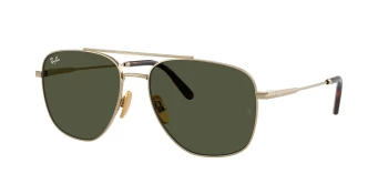 Ray-Ban RB8097 WILLIAM TITANIUM 0RB8097 style-color 926531 Arista Gold / G-15 Green Lens