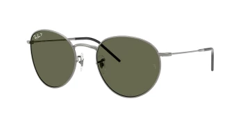 Ray-Ban RBR0103S ROUND REVERSE 0RBR0103S style-color 004/9A Gunmetal / Polar Dark Green Lens