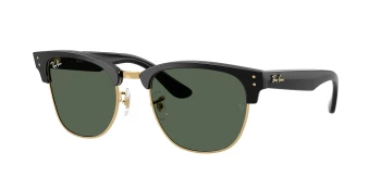 Ray-Ban RBR0504S CLUBMASTER REVERSE 0RBR0504S style-color 6677VR Black On Arista / Dark Green Lens