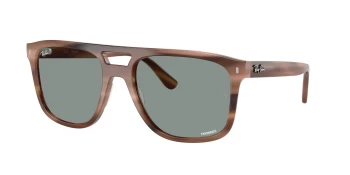 Ray-Ban RB2213CH style-color 1423O9 Havana Brown / Polarized Light Blue Chromance Lens