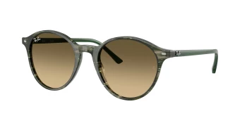 Ray-Ban RB2230 BERNARD 0RB2230 style-color 14210A Transparent Shade Fantasy Green / Brown Lens