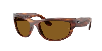 Ray-Ban RB2289 MEGA BALORAMA 0RB2289 style-color 954/33 Striped Havana / B-15 Brown Lens