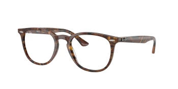 Ray-Ban RX7159 style-color 8395 Transparent Fantasy Brown Yellow